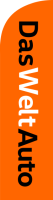 Orange, Volkswagen DasWeltAuto Feather Flag