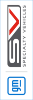 White, GMSV SPECIALTY VEHICLES Flag