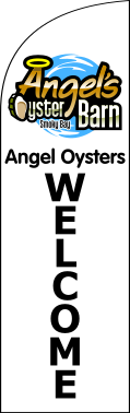 White, Angel Oysters, 63x200cm