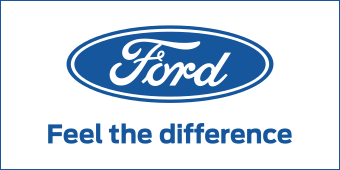 White, Ford Feel The Difference Flag