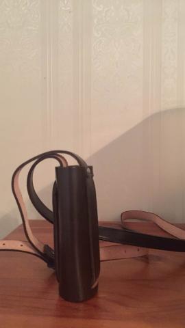 Lightweight Leather Flagpole Holster