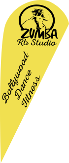 Yellow,Bollywood Dance Fitness,Zumba(logo), RB Studio,74x174cm