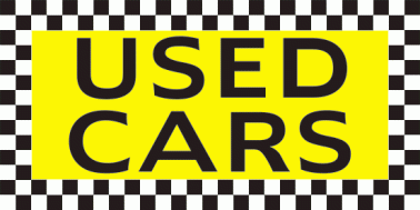 Chequered Yellow, Used Cars Flag