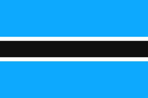 Botsawana National Flag