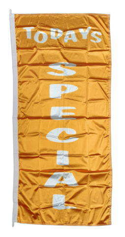 Today's Special Flag Yellow, 90x180 cm