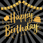 Happy Birthday Flag