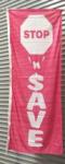 Red, Stop n Save 2 Flag