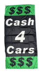 Cash 4 Cars Green 90x180cm