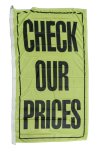 Check Our Prices Flag 90x180cm